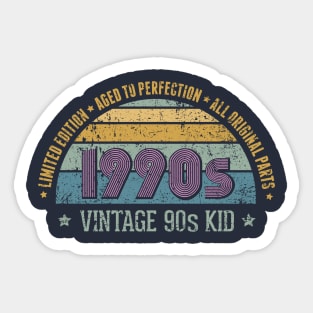 Vintage 90s Kid Sticker